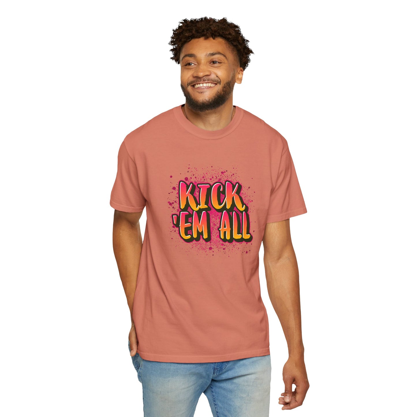 Kick Em All Unisex Heavy Cotton T-Shirt