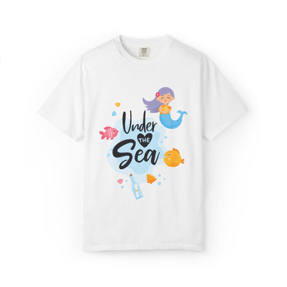 Under The Sea Oceanic Enchantment Tee Marine Life Wonders Unseen Depths Unisex Heavy Cotton T-Shirt