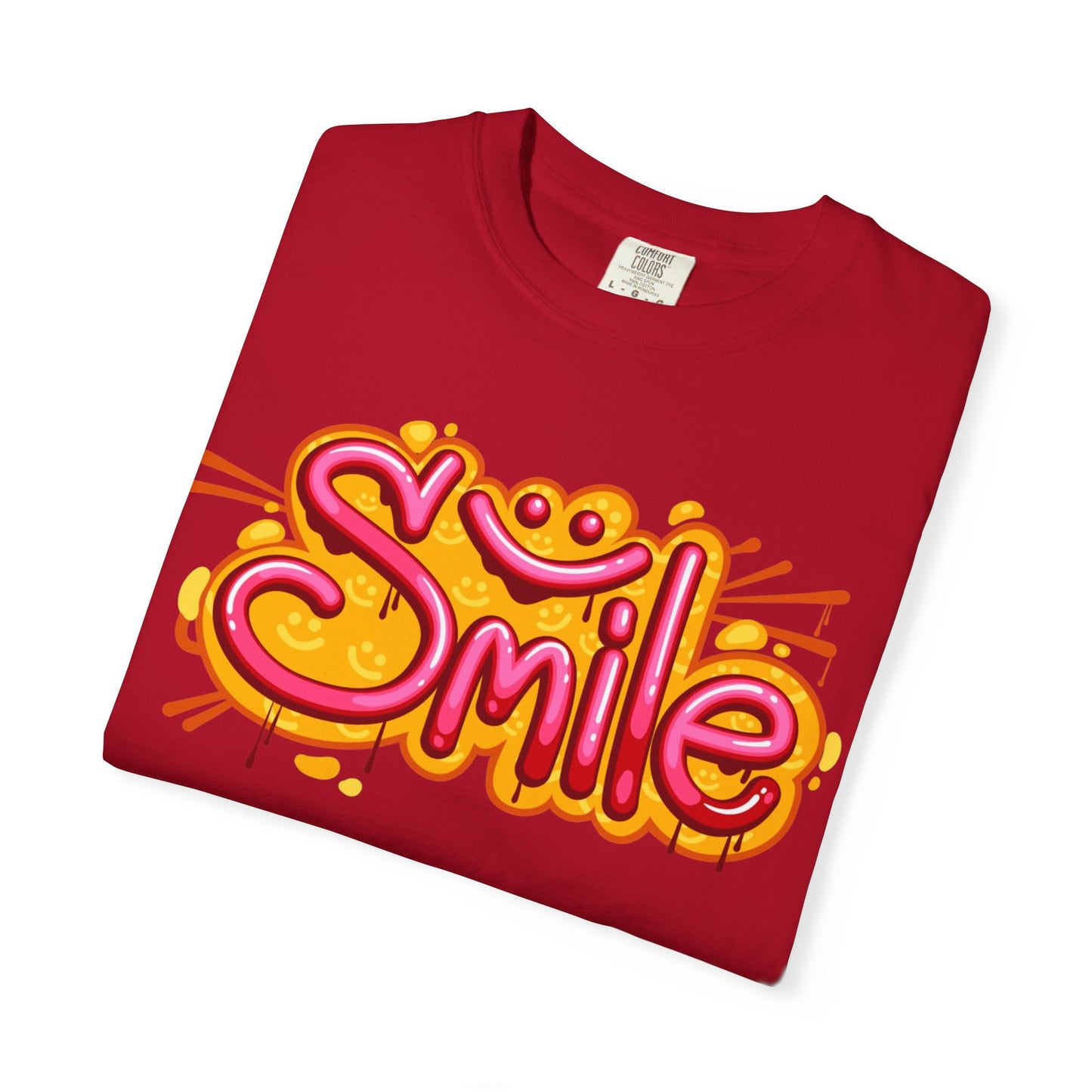 Smile Unisex Garment-Dyed T-shirt