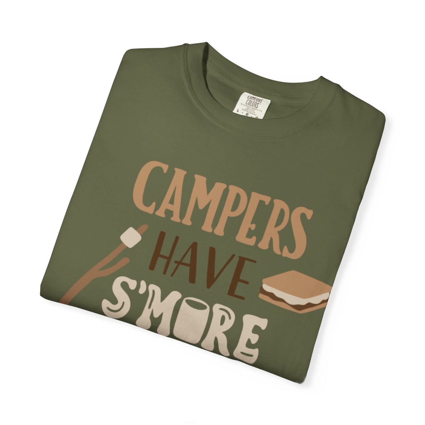 Campers Adventure Mountain Tee Belays Ropes Fun Activities Unisex Heavy Cotton T-Shirt