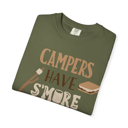 Campers Adventure Mountain Tee Belays Ropes Fun Activities Unisex Heavy Cotton T-Shirt