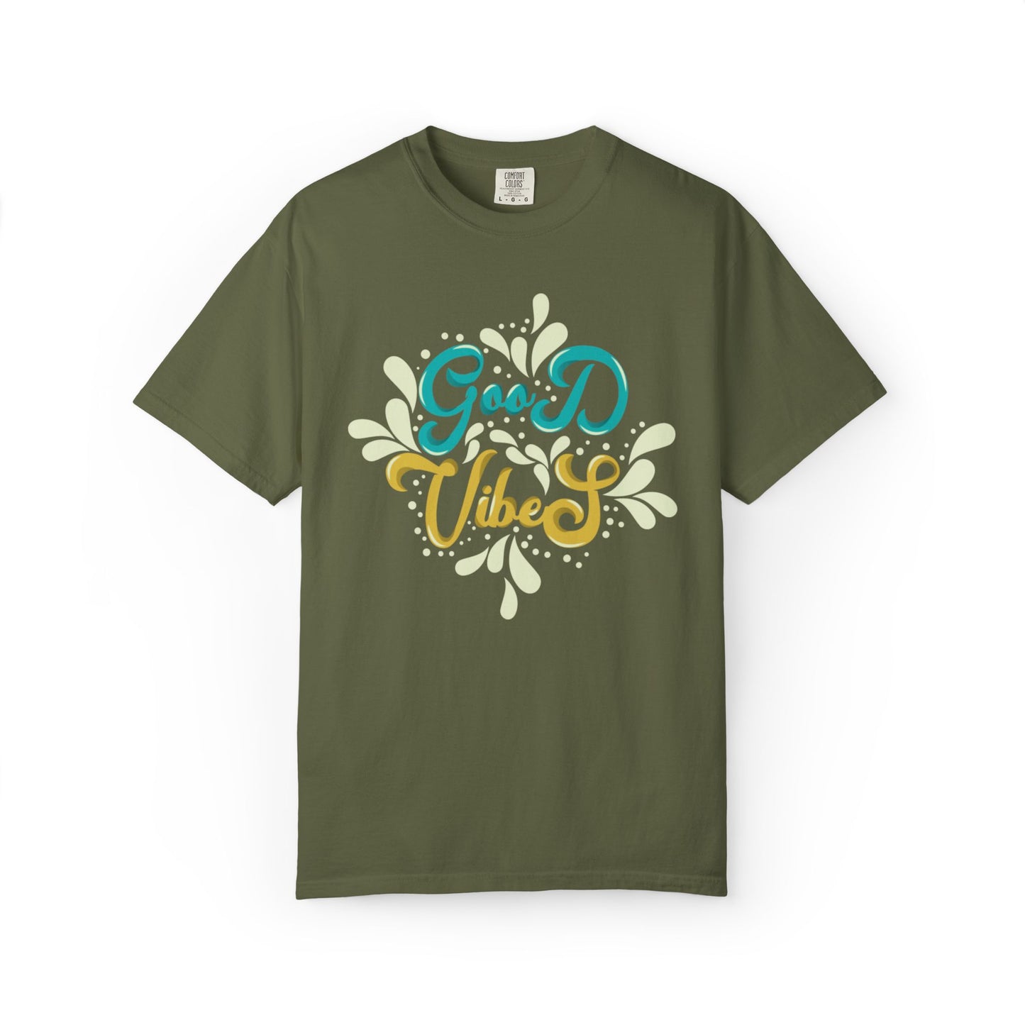 Good Vibes Motivational Tee Let Go Of Negativity Focus On Solutions Growth Mindset Unisex Heavy Cotton T-Shirt