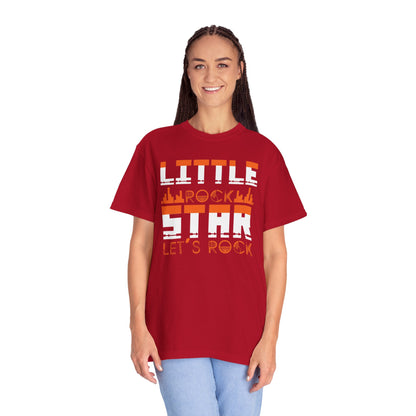 Thrilling Little Rock Star Born To Rock Rock And Roll Passion Rocker At Heart Rock Enthusiasm Unisex Heavy Cotton T-Shirt