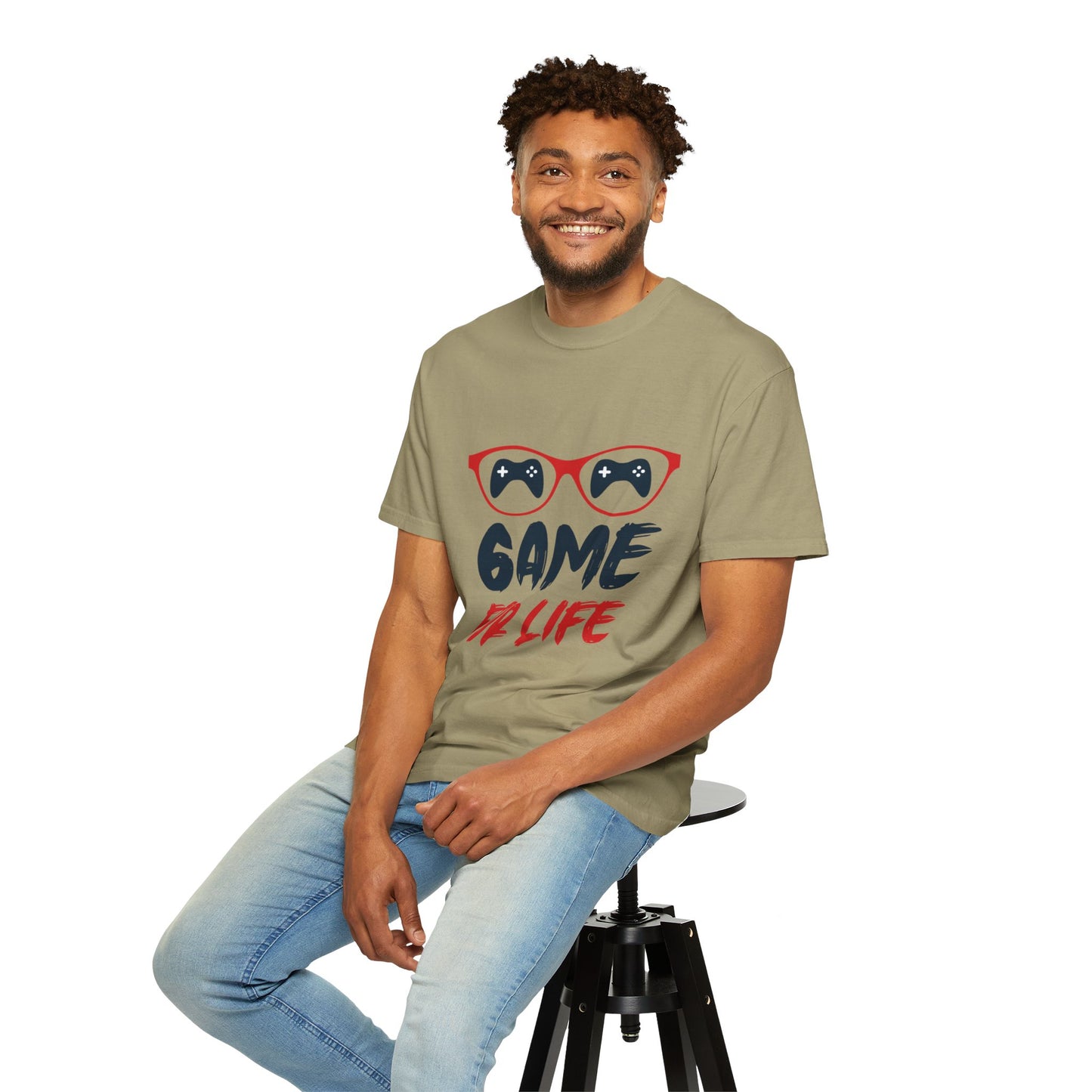 Game For Life Adventures Tee Player’s Journey Obsession Epic Battles Unisex Heavy Cotton T-Shirt