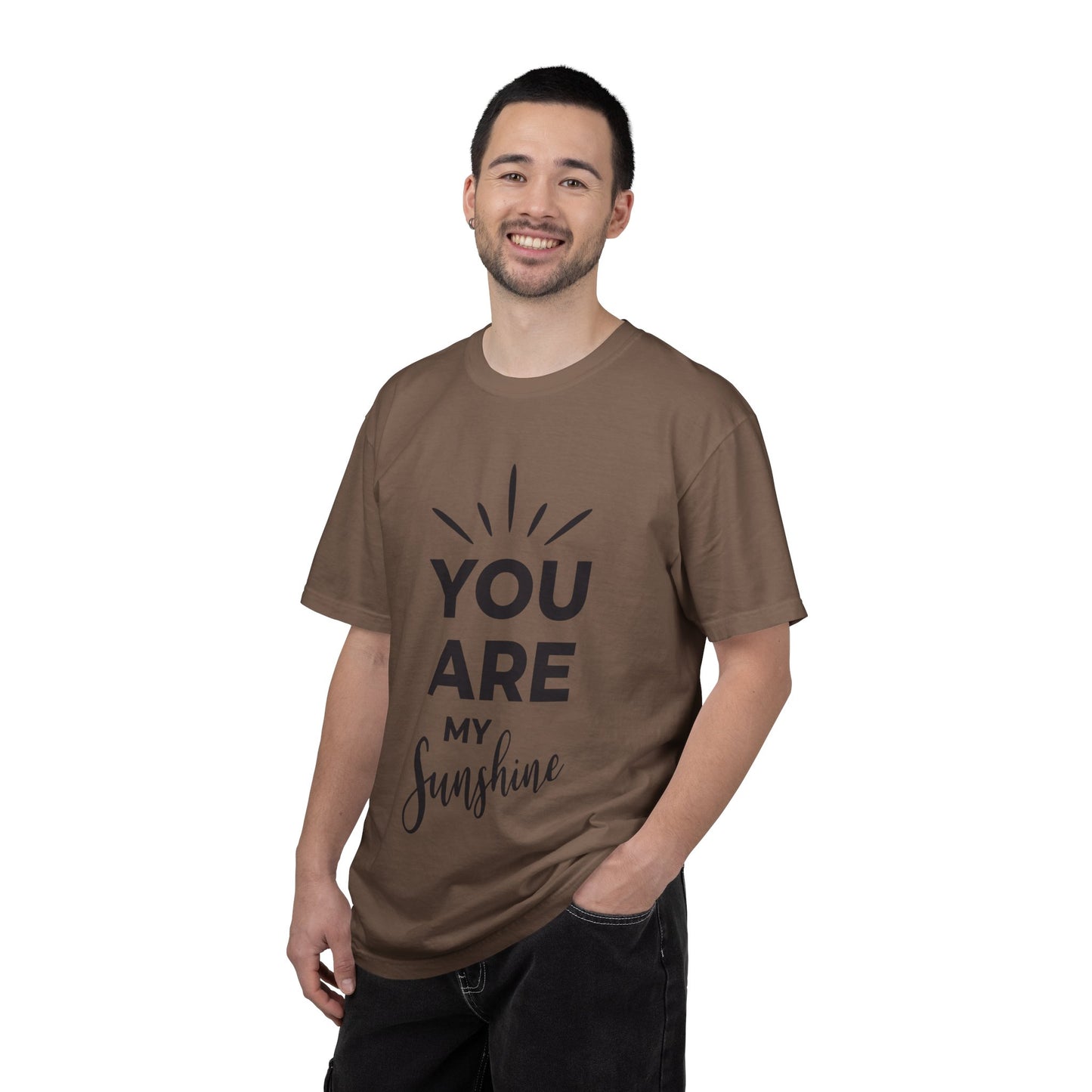 You Are My Sunshine Lovers Tee Hug Rainbow Passion Unconditional Soulful Connection Unisex Heavy Cotton T-Shirt