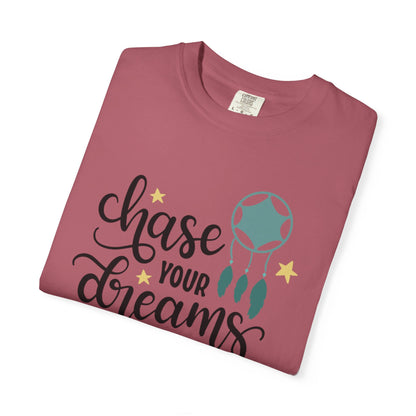 Chase Your Dreams Creativity Imagination Tee Determination Reach For The Stars Unisex Heavy Cotton T-Shirt