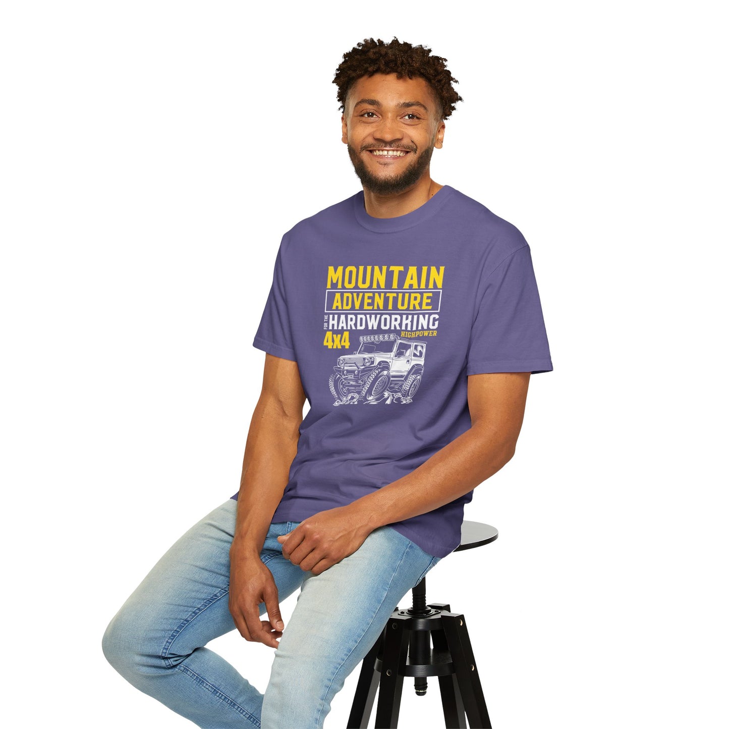 Thriller Mountain Adventure Mountain Explorer Sarcastic Alpine Discover Unisex Heavy Cotton T-Shirt