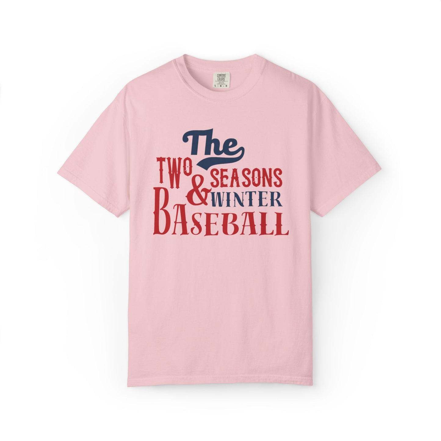 The Two Seasons Winter & Baseball Pitcher’s Snow Peace Tee Scoreboard Smiles Inning Of Joy Unisex Heavy Cotton T-Shirt