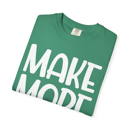 Make More Mistakes Trendy Tee Learning Journey Empowerment Creative Passionate Hard Work Keep Trying Unisex Heavy Cotton T-Shirt