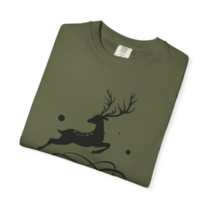 Peace Harmony Unity Peacemakers Tee Merry Christmas Festival Snowflakes Season Of Joy Unisex Heavy Cotton T-Shirt
