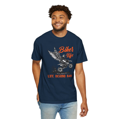 Thriller Live Behind Bars Secret Of Life Journey Over Destination Two Wheeled Adventures Unisex Heavy Cotton T-Shirt