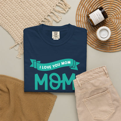 Mom Knows Best Strong Motherhood Heartfelt Guidance Tee Nurturing Knowledge Unisex Heavy Cotton T-Shirt