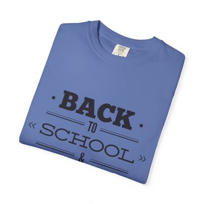 Funny Back To School Looking Cool New Beginning Educational Journey New Classroom Backpack Notebooks Unisex Heavy Cotton T-Shirt