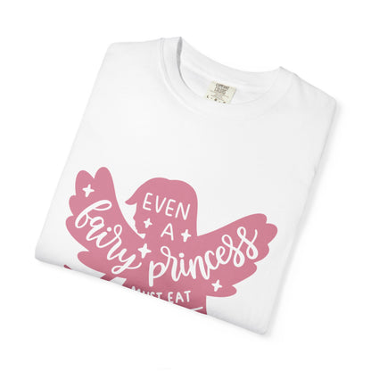 Even A Fairy Princess Must Eat Her Vegetables Parenting Advice Tee Healthy Eating Balanced Diet Unisex Heavy Cotton T-Shirt