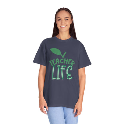 Teacher Life Role Model Supportive Learning Positive Reinforcement Moral Values Unisex Heavy Cotton T-Shirt