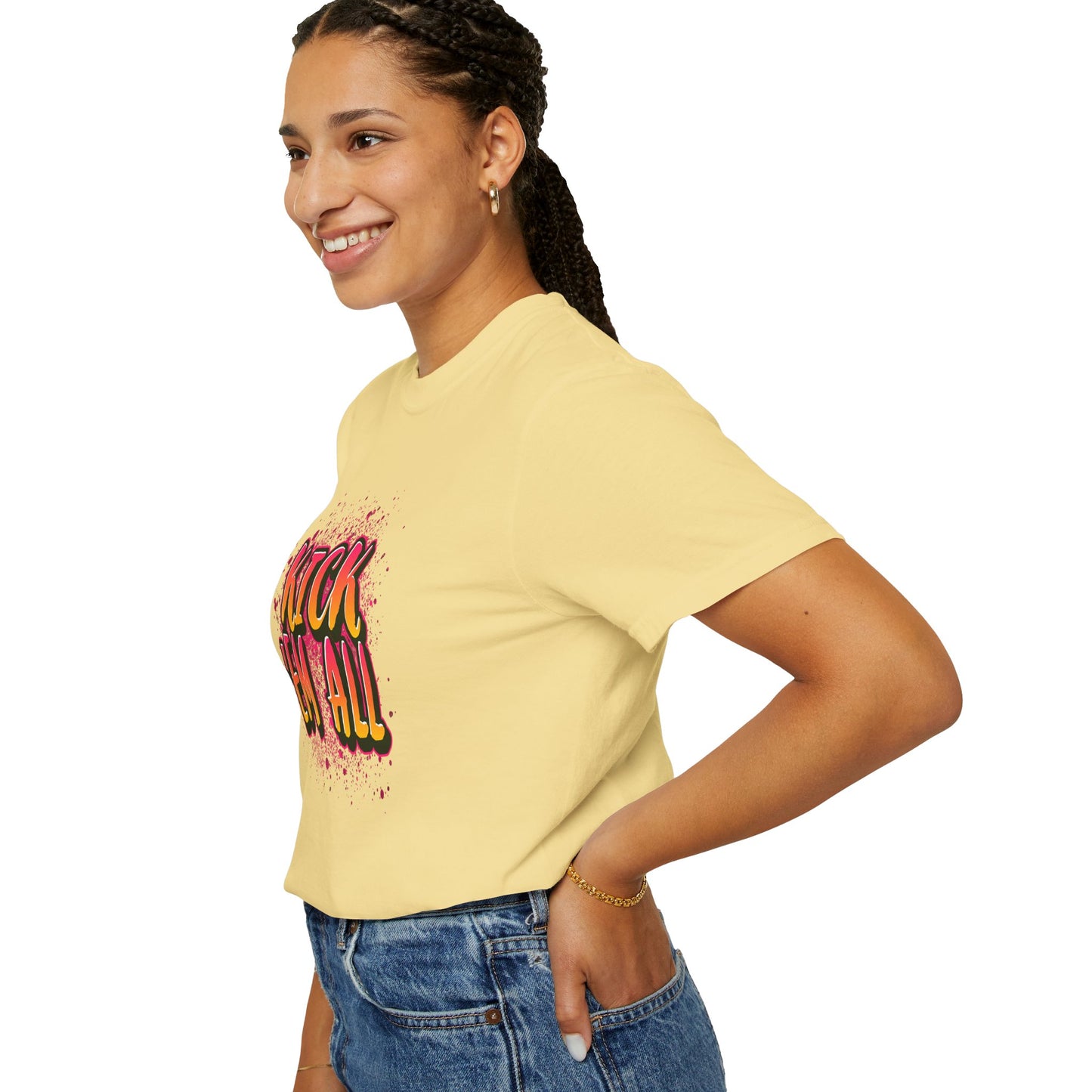 Kick Em All Unisex Heavy Cotton T-Shirt