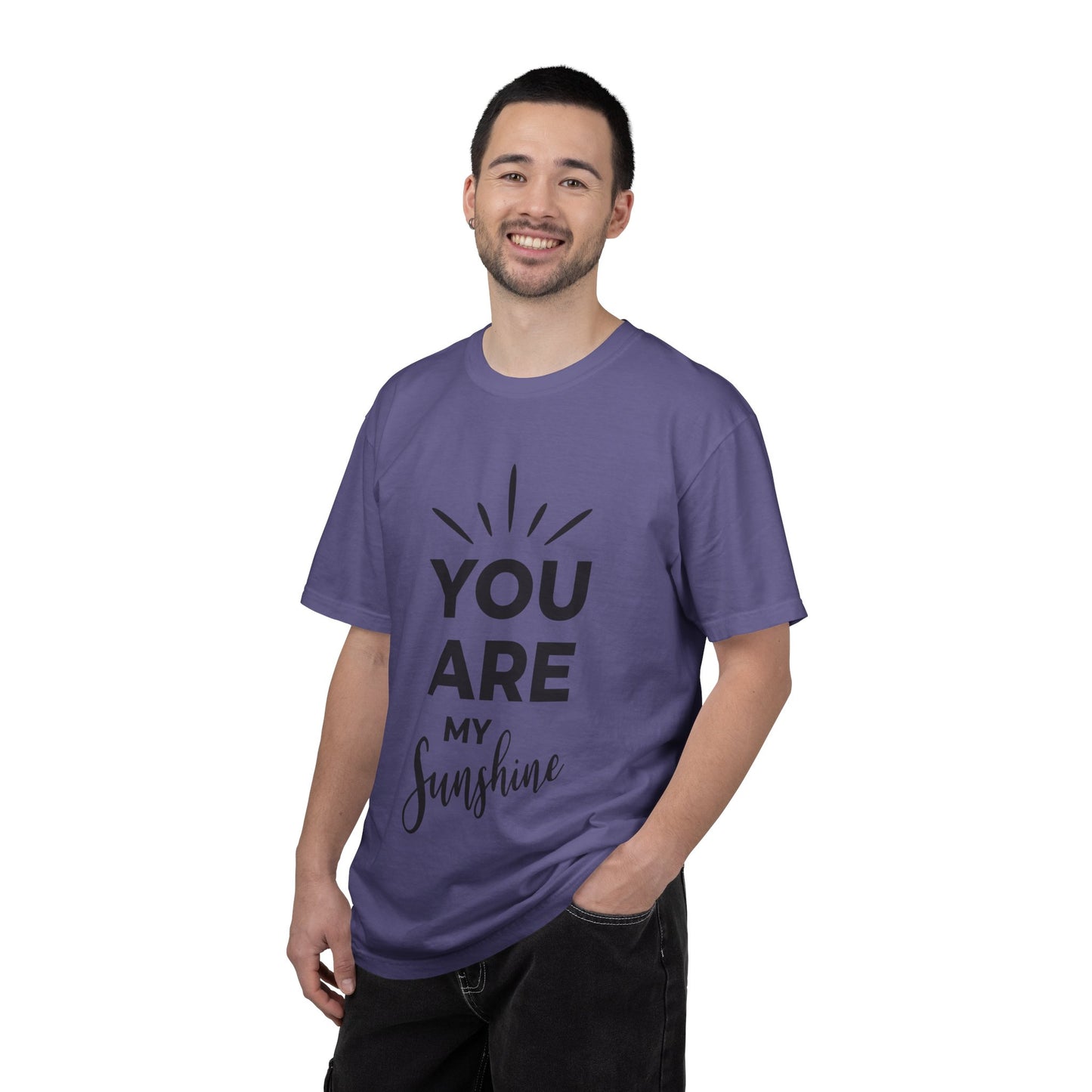 You Are My Sunshine Lovers Tee Hug Rainbow Passion Unconditional Soulful Connection Unisex Heavy Cotton T-Shirt