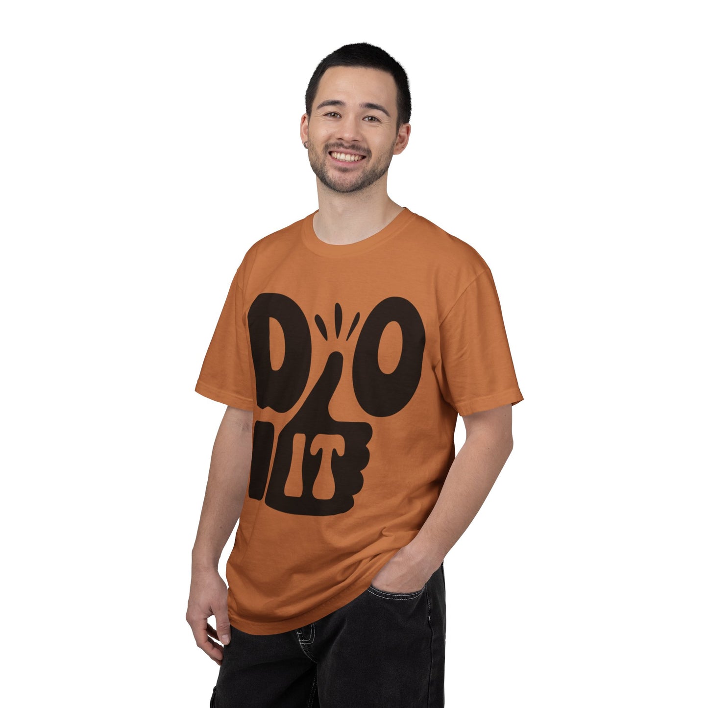 Do It Finding Peace Trendy Tee Overcoming Challenges Stay Positive Trust The Process Unisex Heavy Cotton T-Shirt