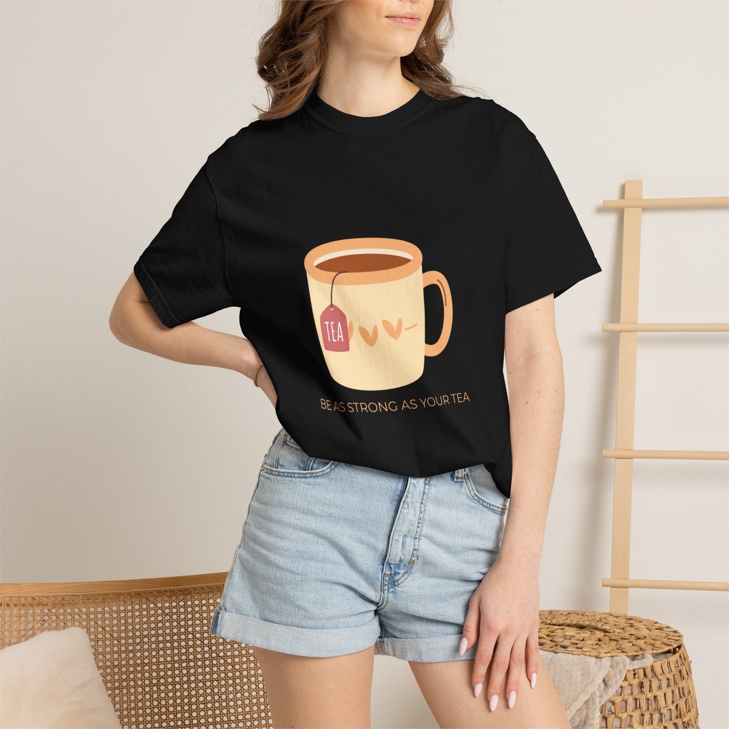 Be as Strong as Your Tea - Unisex Garment-Dyed T-shirt