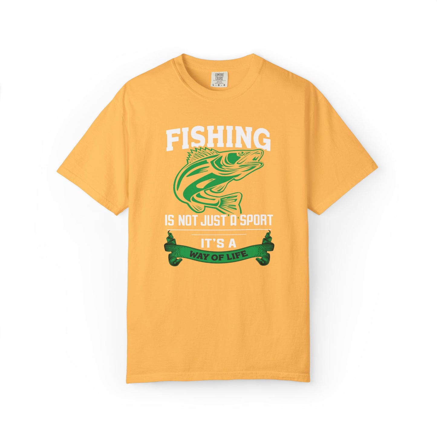 Fishing Is Not Just A Sport Reel Bait Fishing Tee Solitude Unisex Heavy Cotton T-Shirt