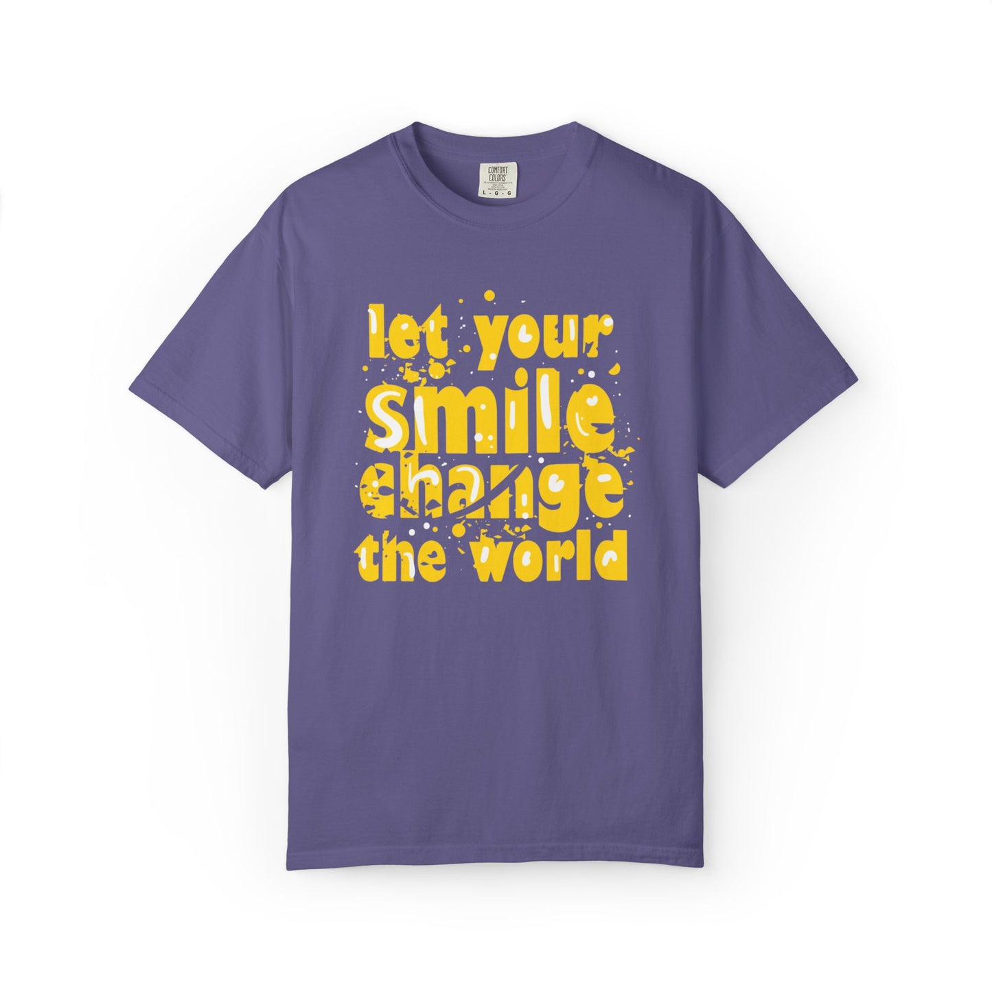 Let Your Smile Change The World Kindness Heartfelt Compliments Tee Thoughtful Gestures Love-Inspiration  Unisex Heavy Cotton T-Shirt