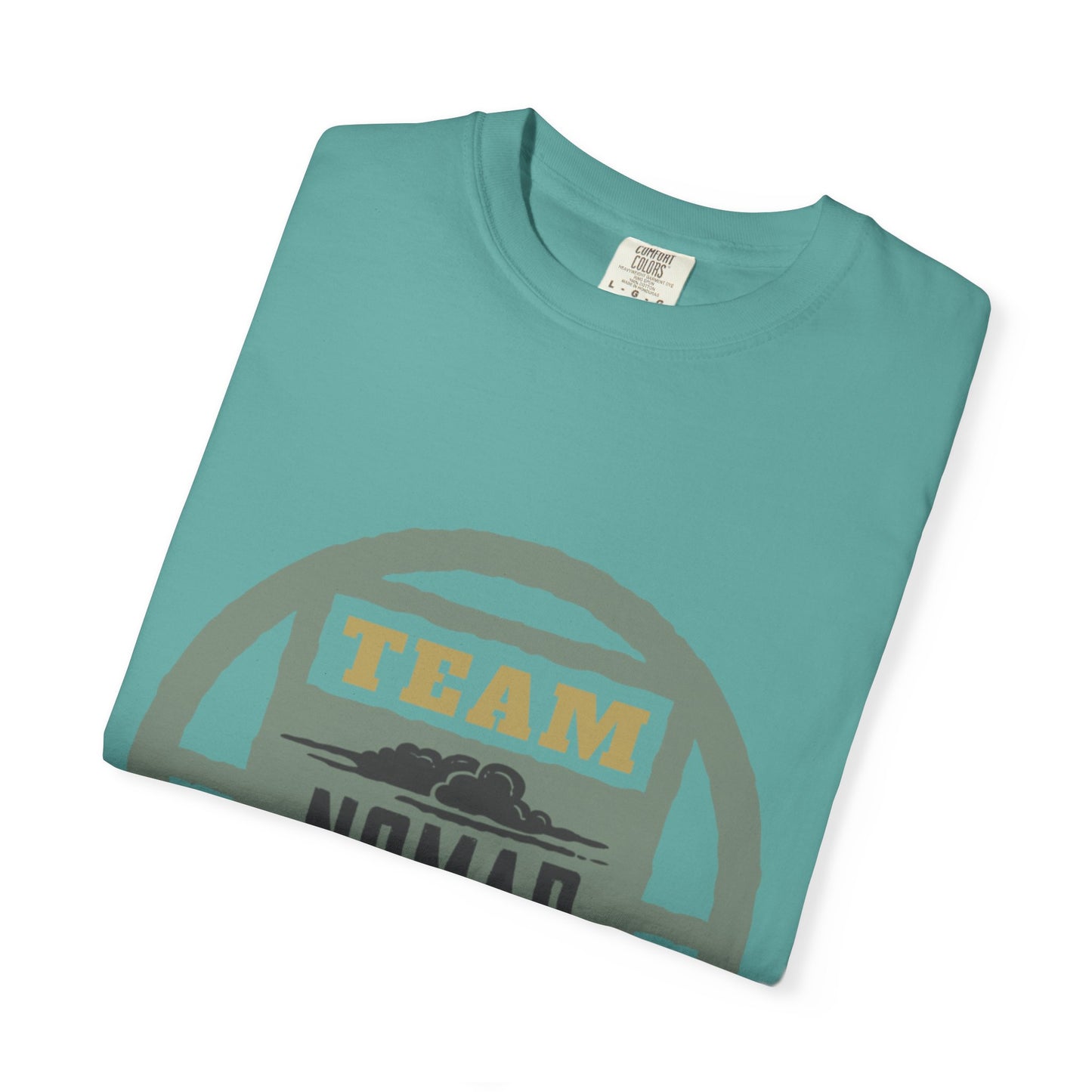 Team Nomad Constant Movement Discovery Freedom Adventure Enthusiasts Unisex Heavy Cotton T-Shirt