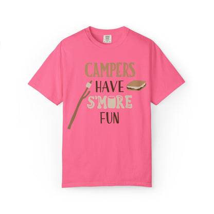 Campers Adventure Mountain Tee Belays Ropes Fun Activities Unisex Heavy Cotton T-Shirt