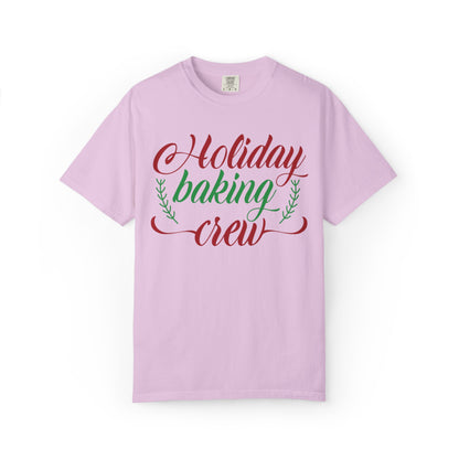 Holiday Baking Crew Xmas Cakes Christmas Cookies Festival Season Unisex Heavy Cotton T-Shirt