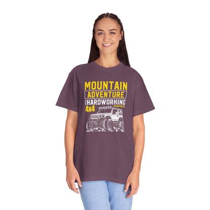 Thriller Mountain Adventure Mountain Explorer Sarcastic Alpine Discover Unisex Heavy Cotton T-Shirt