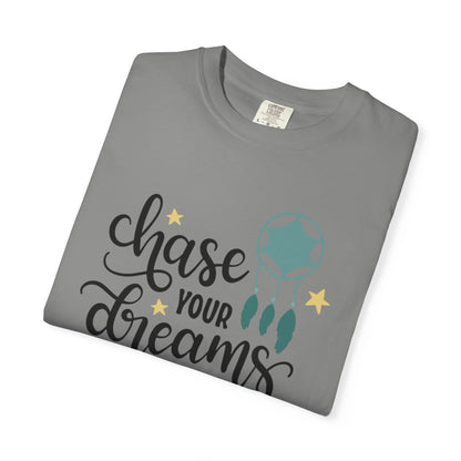 Chase Your Dreams Creativity Imagination Tee Determination Reach For The Stars Unisex Heavy Cotton T-Shirt