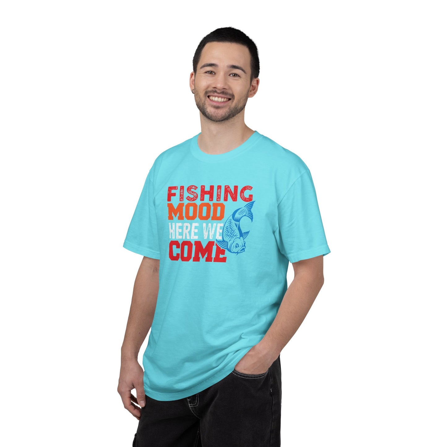 Fishing Mood Fishing Gear Sarcastic Fisherman Fishing Tee Unisex Heavy Cotton T-Shirt