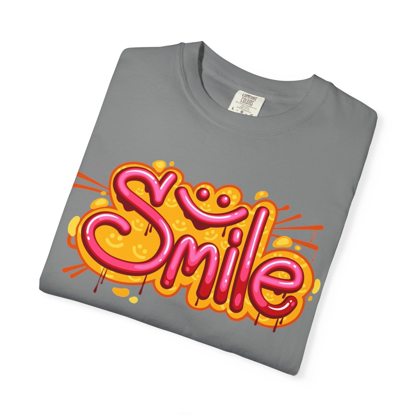 Smile Unisex Garment-Dyed T-shirt