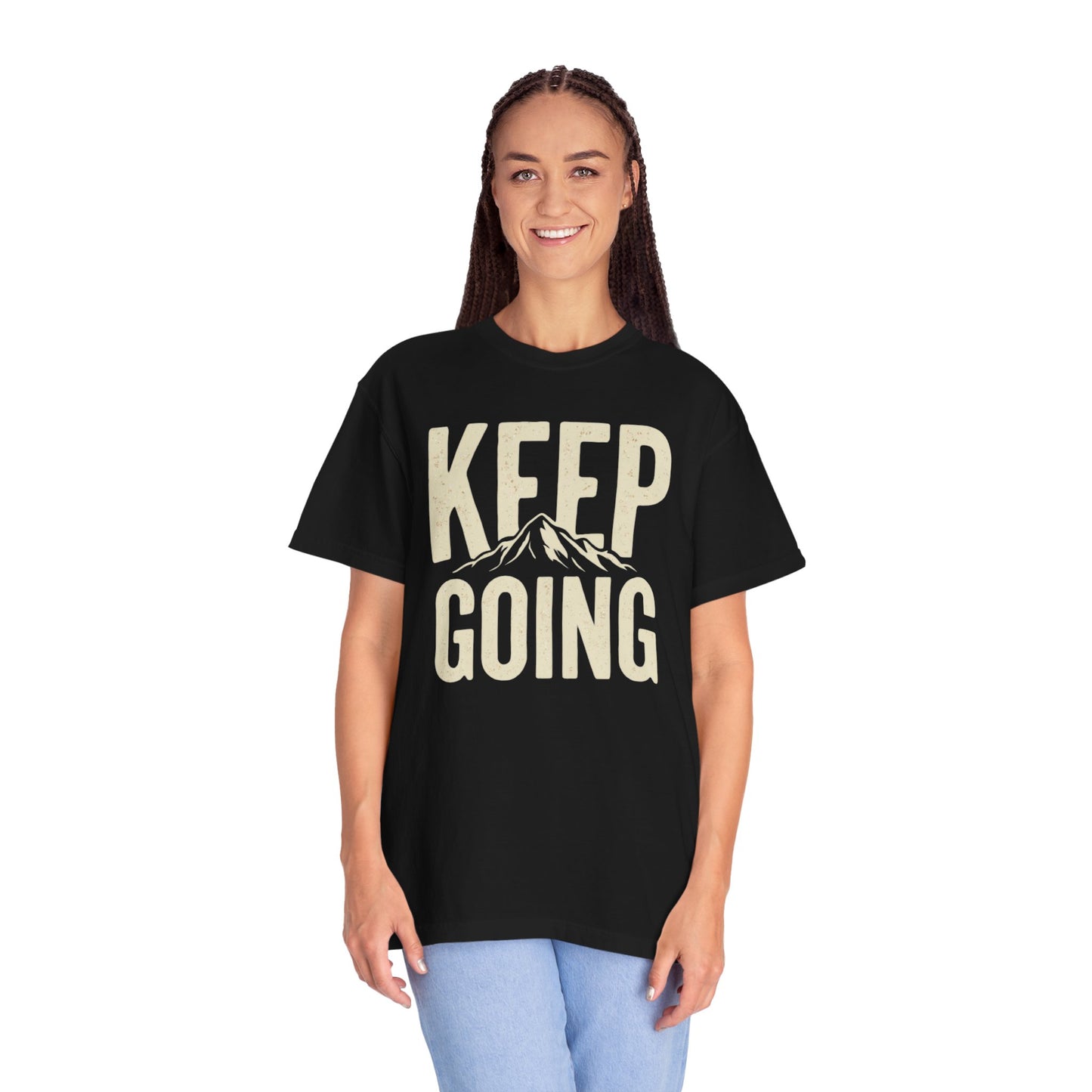 Keep Going - Unisex Garment-Dyed T-shirt