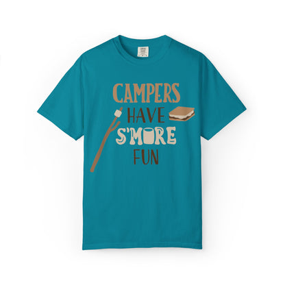 Campers Adventure Mountain Tee Belays Ropes Fun Activities Unisex Heavy Cotton T-Shirt