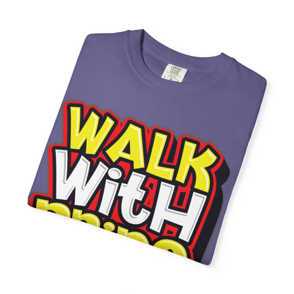 Walk With Pride Confidence Tee Aspiration Mindfulness Integrity Empowerment Unisex Heavy Cotton T-Shirt