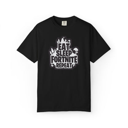 Eat Sleep Fortnite Battle Royale Squad Gameplay Passion Tee Solo Missions Social Gaming Unisex Heavy Cotton T-Shirt