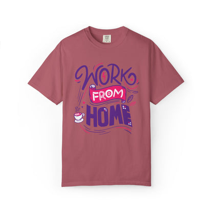 Work From Home Internet Connectivity Remote Work Benefits Virtual Meetings Tee Collaboration Tools Unisex Heavy Cotton T-Shirt