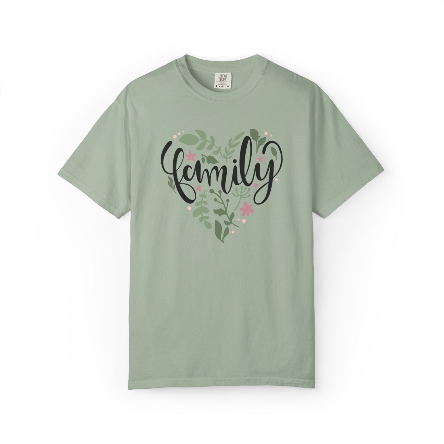 Family Trendy Tee Hug Rainbow Passion Unconditional Soulful Connection Siblings Love Parents Unisex Heavy Cotton T-Shirt