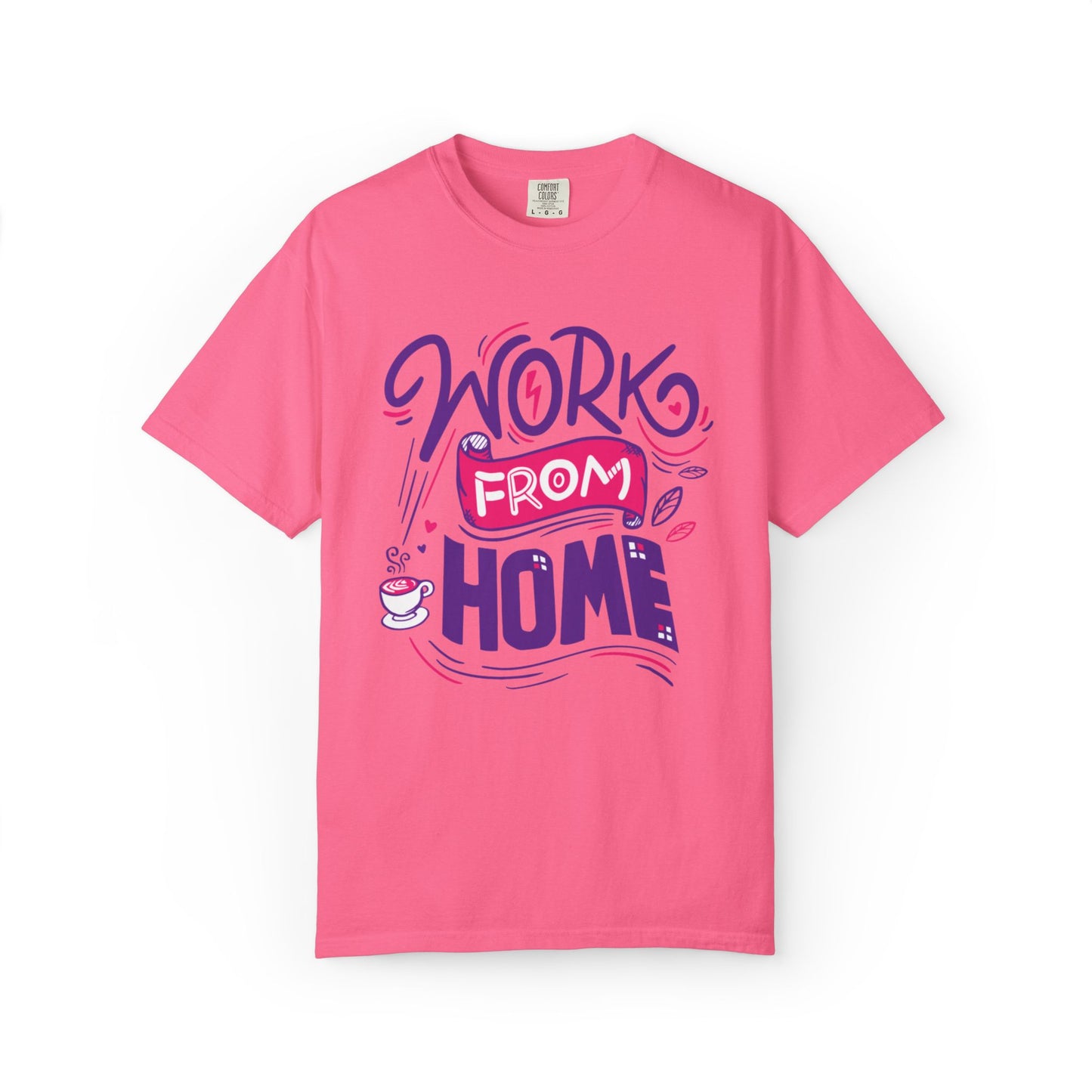 Work From Home Internet Connectivity Remote Work Benefits Virtual Meetings Tee Collaboration Tools Unisex Heavy Cotton T-Shirt