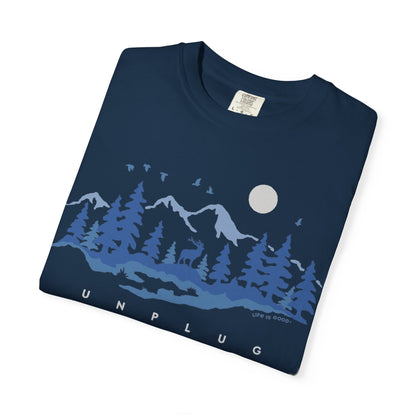 Unplug - Unisex Garment-Dyed T-shirt
