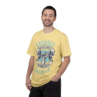 100% cotton (fiber content may vary for different colors) Medium fabric (5.3 oz/yd² (180 g/m²)) Dedicated Yourself To Becoming Your Best Don’t Burn Calories Unisex Heavy Cotton T-Shirt