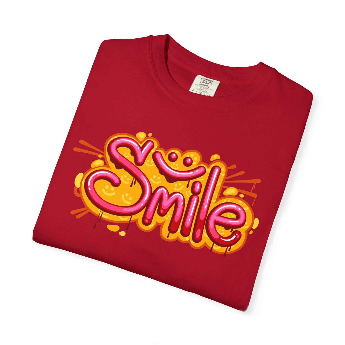 Smile Unisex Garment-Dyed T-shirt