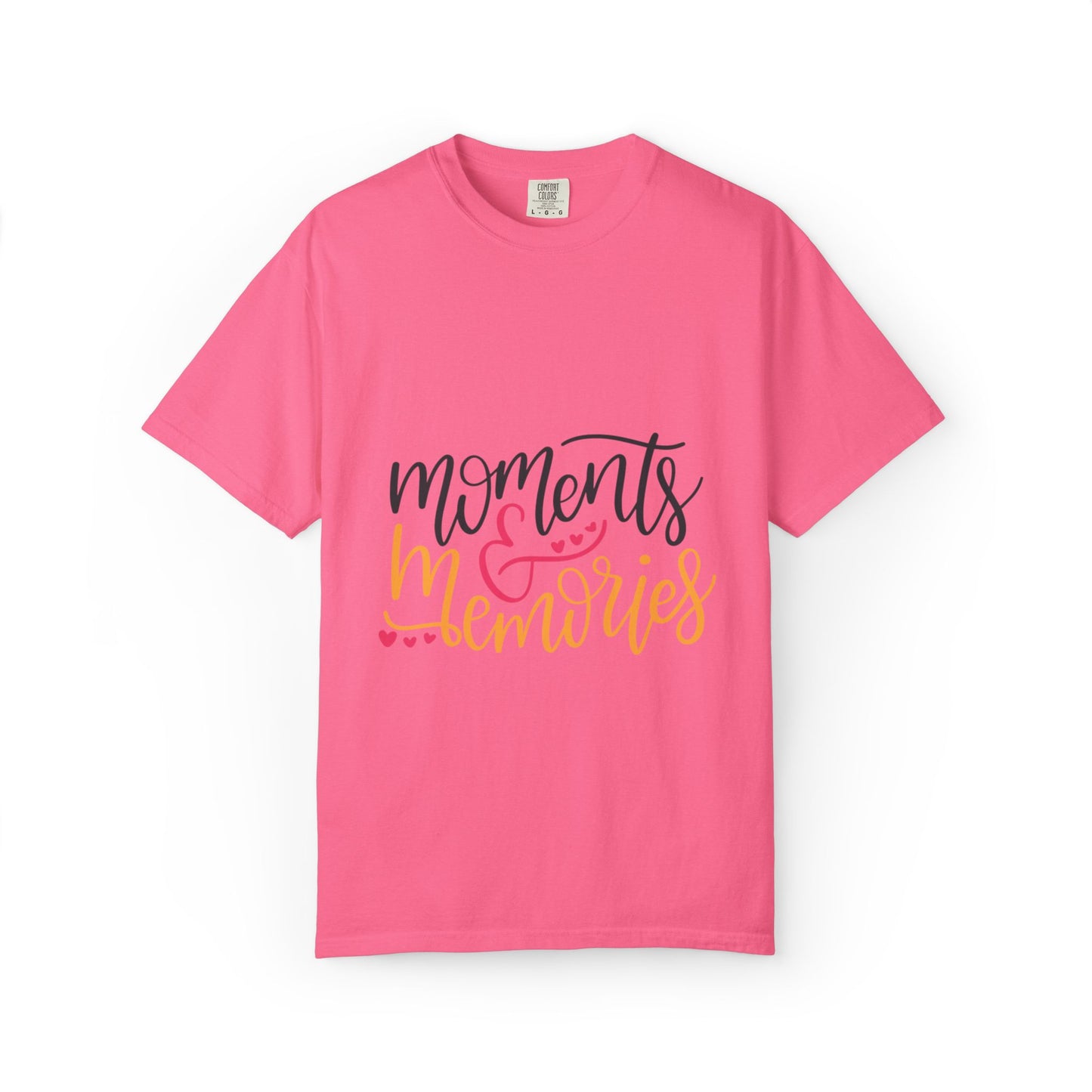 Moments & Memories Chapters Of Life Precious Moments Tee Recollections Meaningful Experiences Nostalgia  Unisex Heavy Cotton T-Shirt