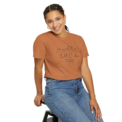 Monday Let’s Do This Motivation Tee Work Ethic Positive Mindset Focus Planning Task Completion Morning Routine Unisex Heavy Cotton T-Shirt