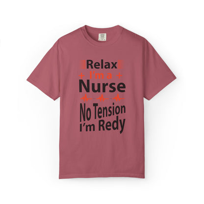 Relax I’m A Nurse Clinical Specialist Education Healthcare Job Devoted Trendy Tee Patient Care Medical Unisex Heavy Cotton T-Shirt