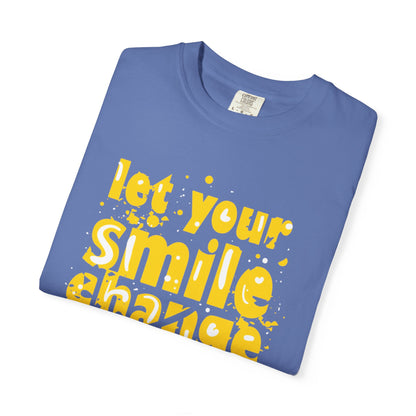 Let Your Smile Change The World Kindness Heartfelt Compliments Tee Thoughtful Gestures Love-Inspiration  Unisex Heavy Cotton T-Shirt