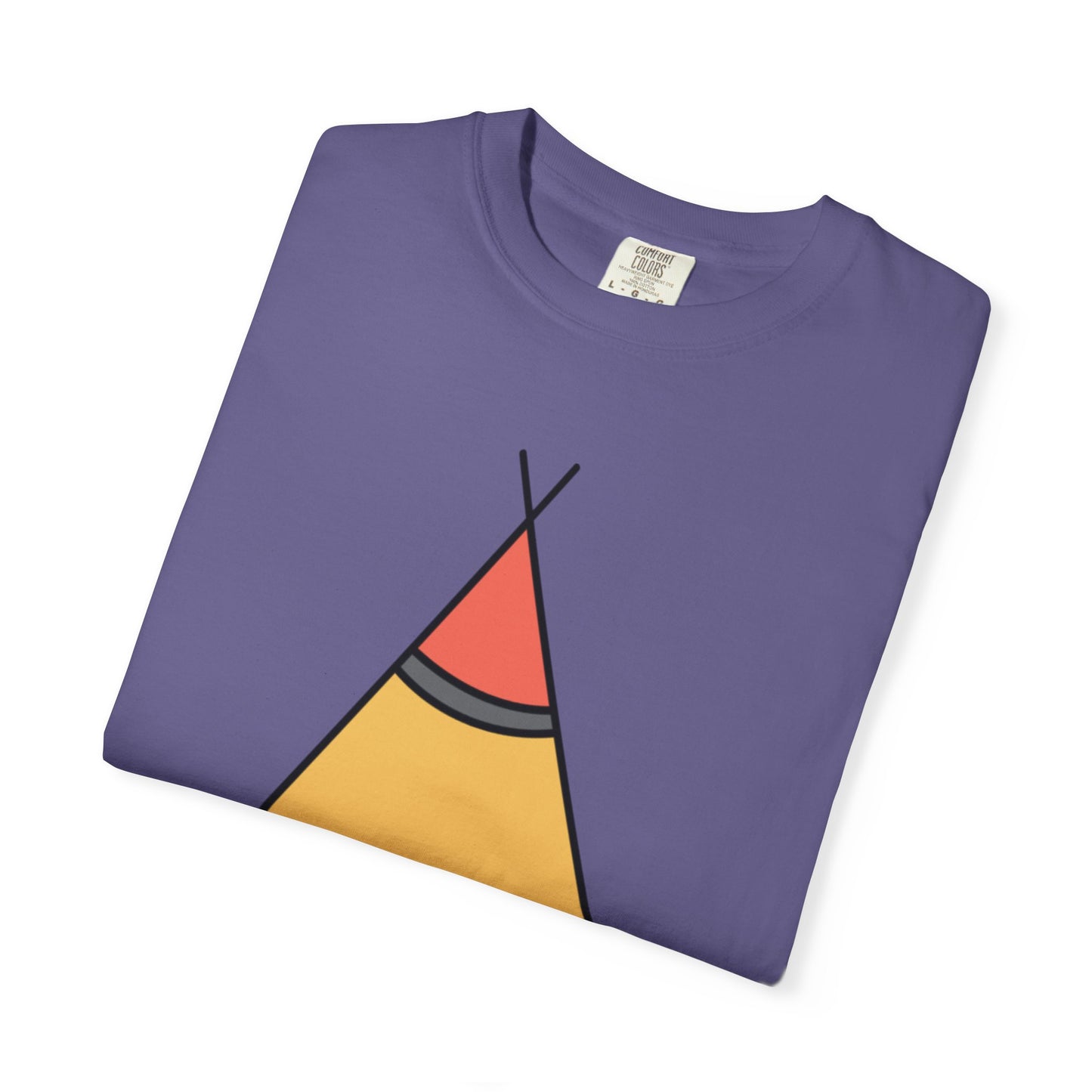 Camping  Adventure Lovers Tee Nature Exploration Bonfire Travel Van Unisex Heavy Cotton T-Shirt