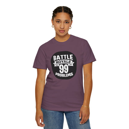 Battle Royal Multiplayer Madness Tee Thrilling Elimination High-Stakes Combat Unisex Heavy Cotton T-Shirt