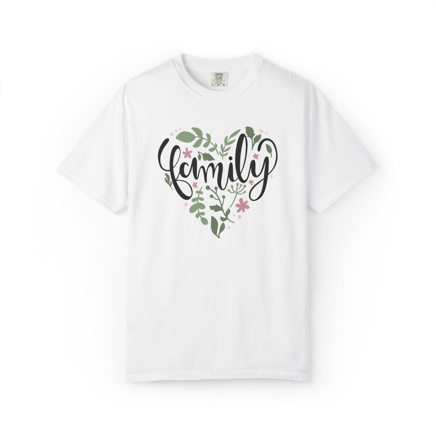 Family Trendy Tee Hug Rainbow Passion Unconditional Soulful Connection Siblings Love Parents Unisex Heavy Cotton T-Shirt