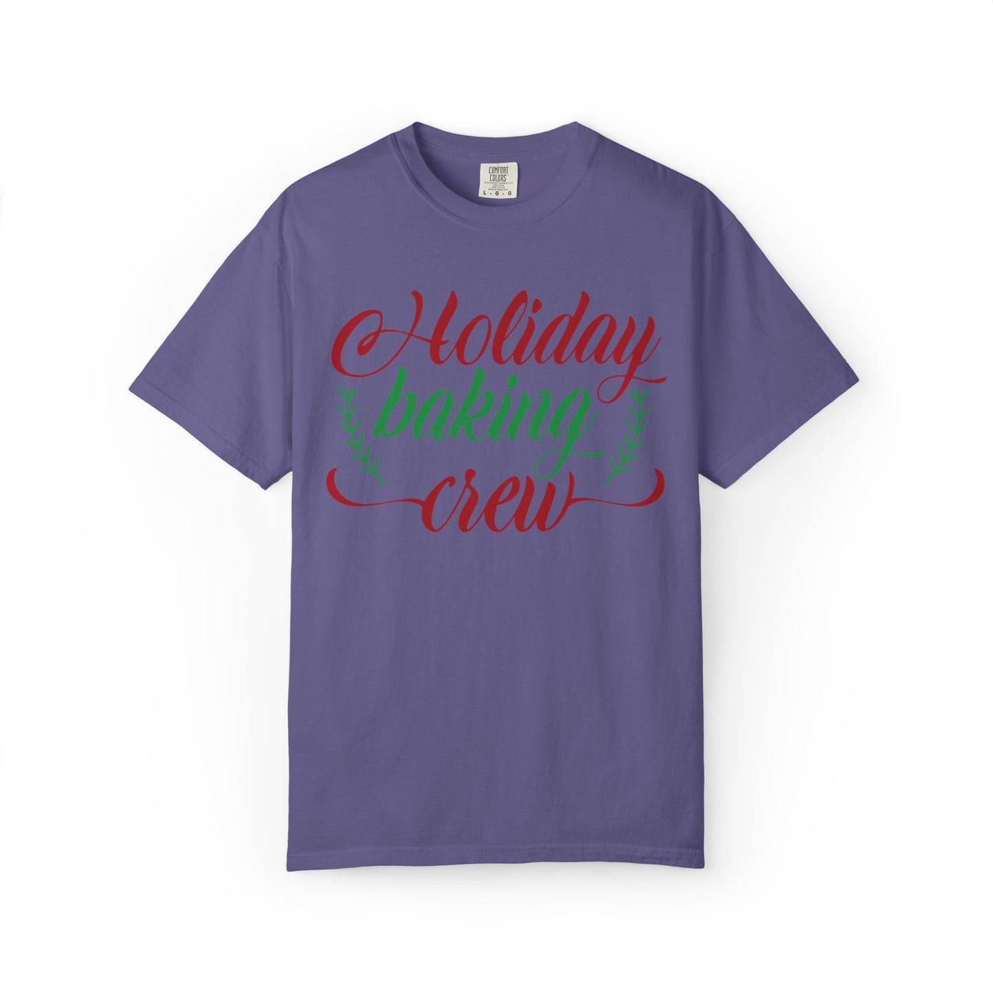 Holiday Baking Crew Xmas Cakes Christmas Cookies Festival Season Unisex Heavy Cotton T-Shirt